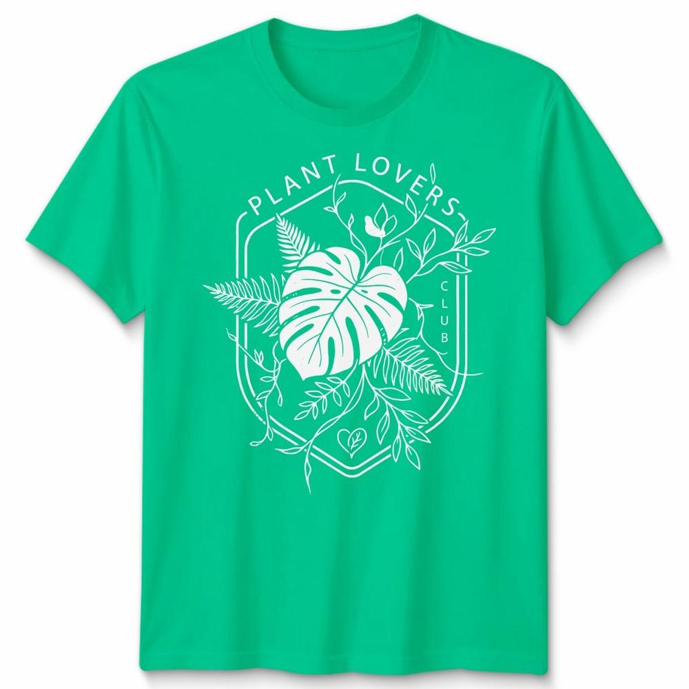 Plant Lovers Unisex T Shirt Botanical Graphic Tee For Gardeners Gardening Gift
