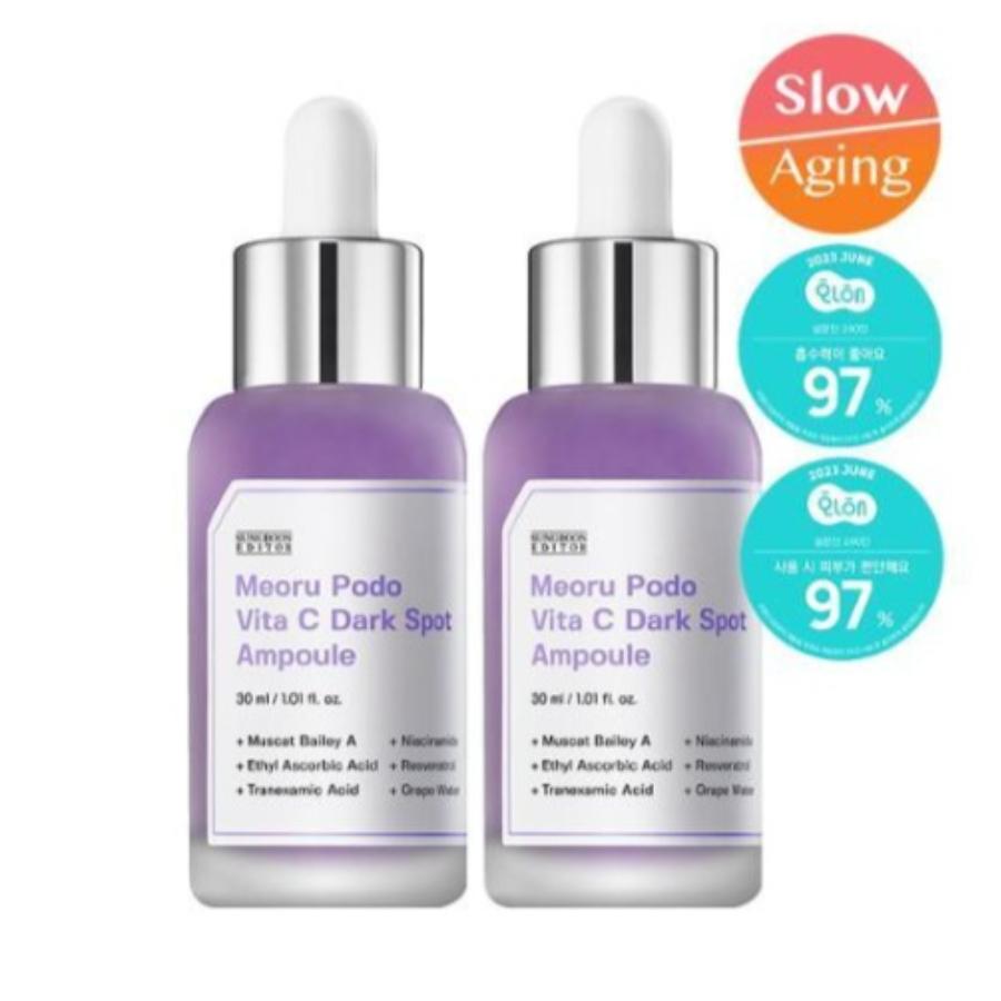 Meoru Podo Vita C Ampulle gegen dunkle Flecken, 30 ml