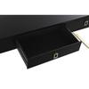 Coffee Table - Glam - Black - Metal and Wood - 150 Cm - Elegant and Durable