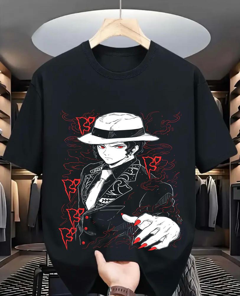 

Футболка Мудзан Клинок Рассекающий Демонов Kimetsu No Yaiba Аниме Клинок Манга Подарочная Футболка 2XL