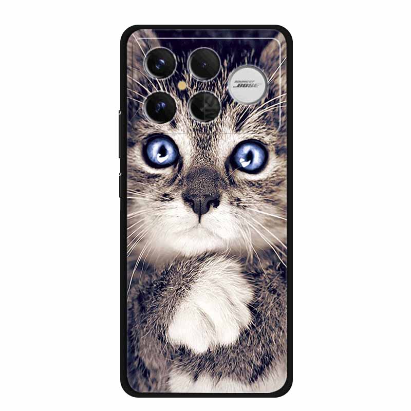 For Redmi K90 Pro Max Case Flowers Soft Silicone TPU Phone Cases for Xiaomi RedmiK90 Pro Max Shockproof Animals Protective Cover