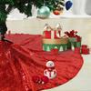 Good-Christmas Small Tree Skirt, 36 Inch Sequin Tree Skirt For Tree  Xmas Tree Mat For Christmas Decorations