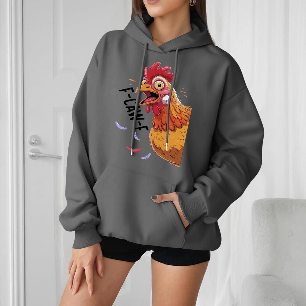 Mote for kvinner Daglige allsidige avslappede sweatshirts Langermet topp Sweatshirts