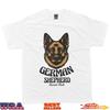 German Shepherd Social Club Design T-Shirt
