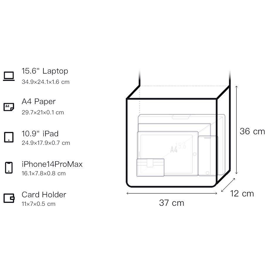 Adidas Solid Color Casual Front Zipper Pocket Recyclable Material Tote Shoulder Bag Regular Women bags Black IN2579