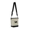 New Lee Fabric Crossbody Bag, Shoulder Bag, Adjustable Strap Regular Women's Ecru LE240071M-903