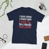 new style Stroke Awareness Month Red Ribbon Warrior letters printed Tshirt tops Adult Unisex Allmatch shirt shor TShirt