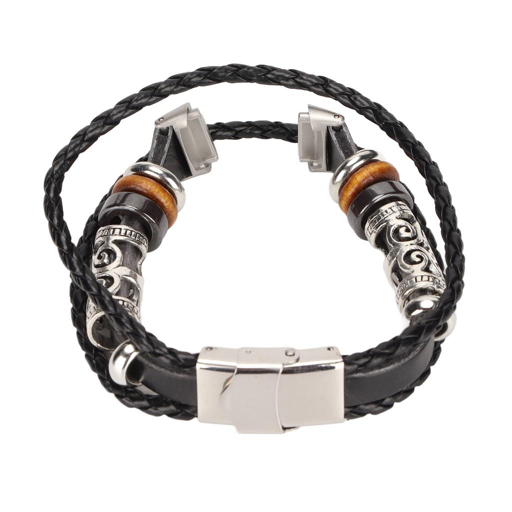 Smartwatch Band Lther Watch Replacement Wrist Strap Ethnic Vintage   for NaFitbit