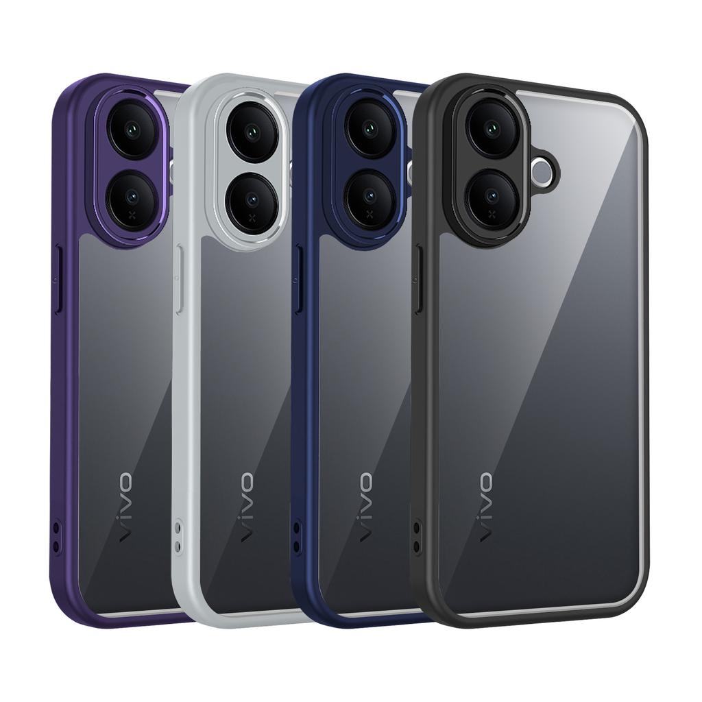 For Vivo V60 lite Case vivo v60 lite Phone Case Vivo V60 lite 4G 5G Cover Air Cushion Silicon Bumper Clear Matte Back Cover Hard