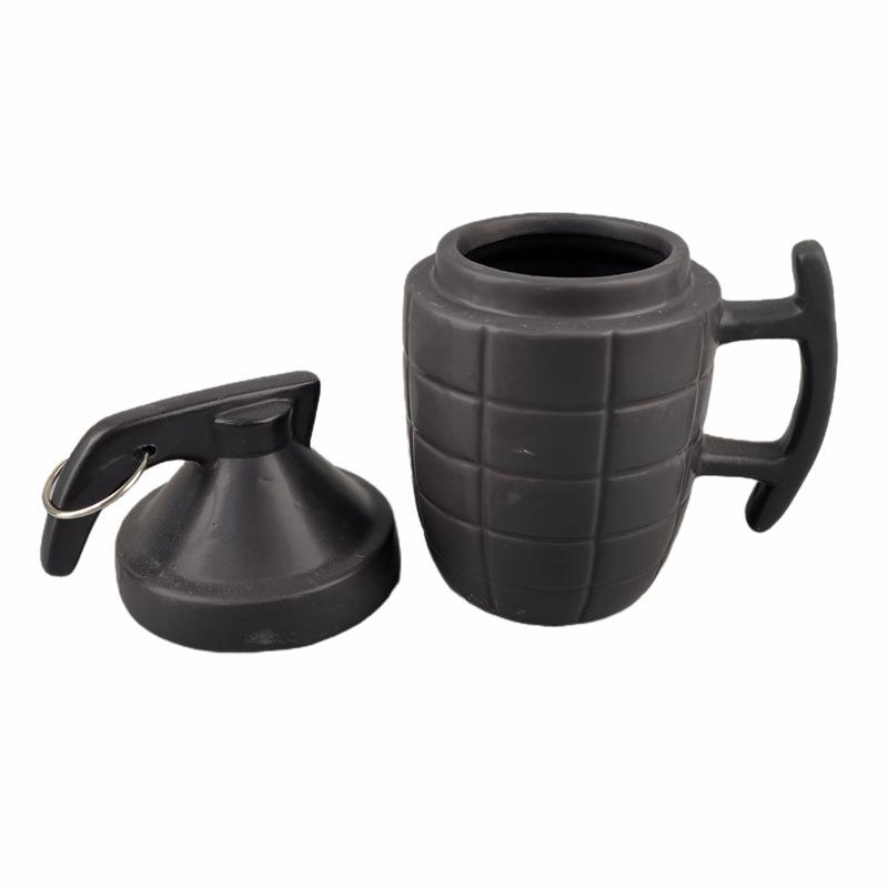 Modny i Kreatywny Kubek Granatowy 3D Bomba Ceramiczny Kubek do Kawy Granat Kubek na Wodę Prezent