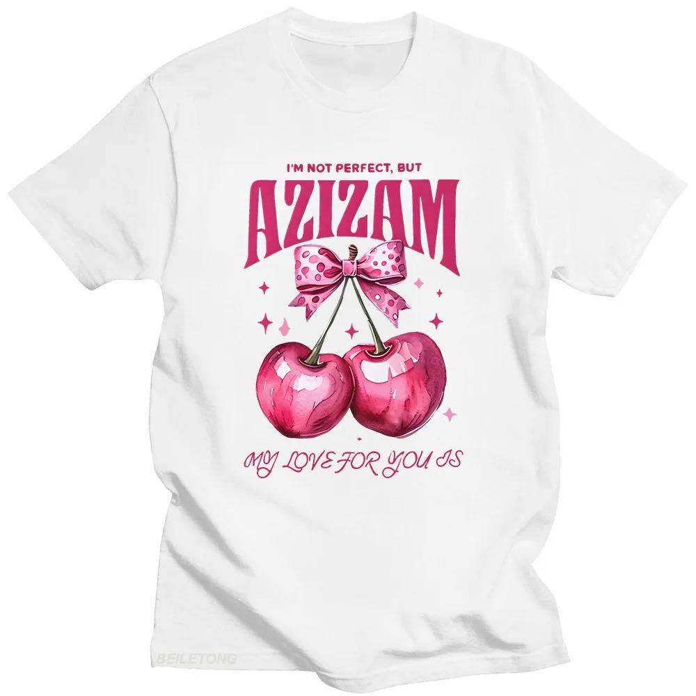 Ed Sheeran Azizam T-shirts Cute Gift for Loved Ones Tees Summer Fashion Women_Men Cotton Clothing Adorable Couple Tshirts Tops