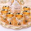 European Wine Set, Alloy Home Wine Pot Set, Multi-Color Optional Metal  Vintage Wine , Home Living Room Decoration,1Set