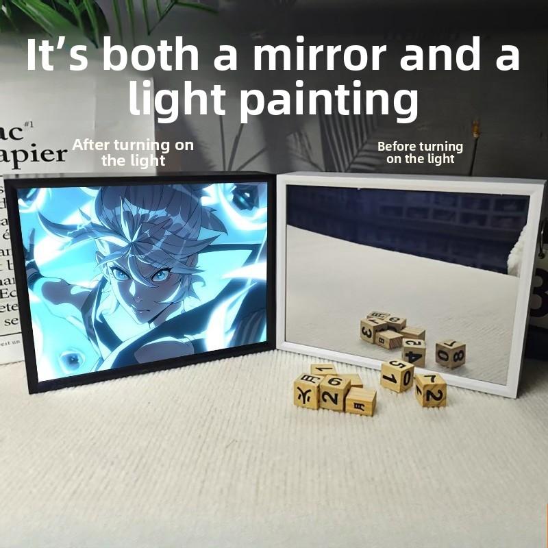 21cm/8.27in Valorant Light Painting 3D Lamp Anime Figure Peripherals Cartoon Desktop Display Bedroom Collectible Party Supplies