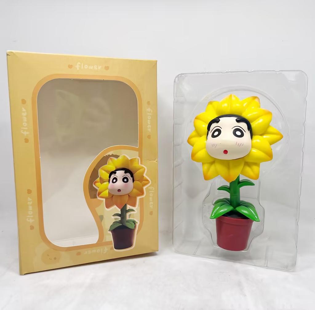 Shinosuke Nohara, Meet, Sunflower, Crayon Shin-Chan, Zombie Shin-Chan, Bath, Turtle, Boxed Figure