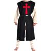 Medieval Knight Crusader Tabard Halloween Wa Costume Cosplay Templar Tunic Renaissance Surcoat SCA