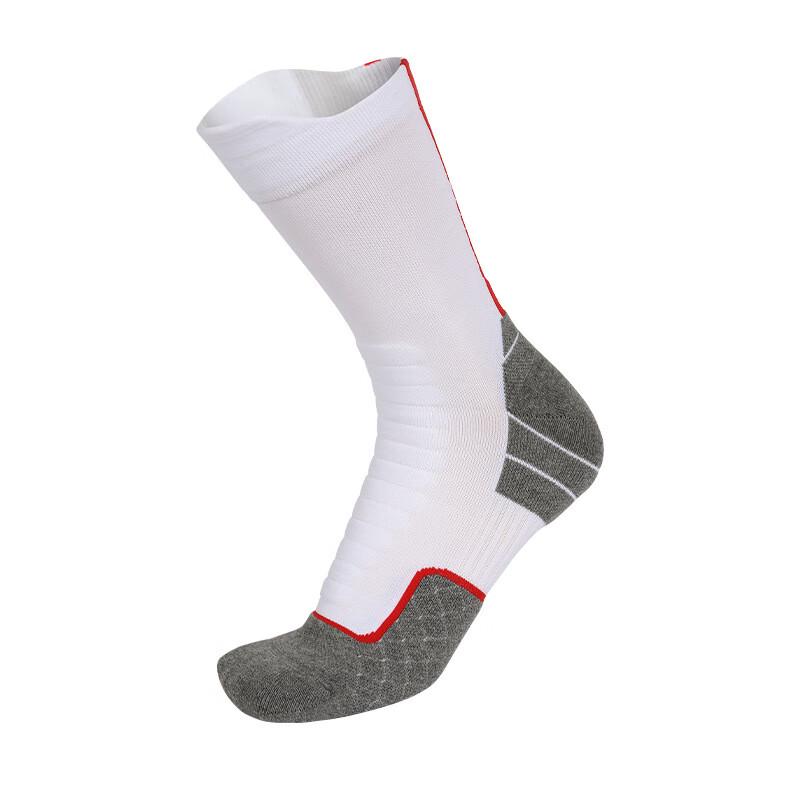 Lanmiu Unisex Elastic Terry High-Top Running Socks