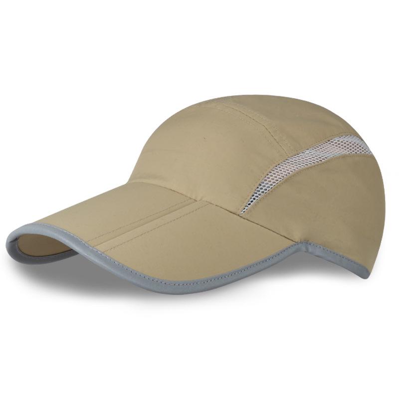 

Cap Spring and summer men s and women s versatile sunscreen cap Quick-drying three-fold running visor hat Baseball cap