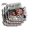 Weatherproof American Flag Sticker 10Pcs Commemorative Charlie Stickers Patriotic Vinyl Decals USA Long-lasting Adhesive Decal Laptop for Car