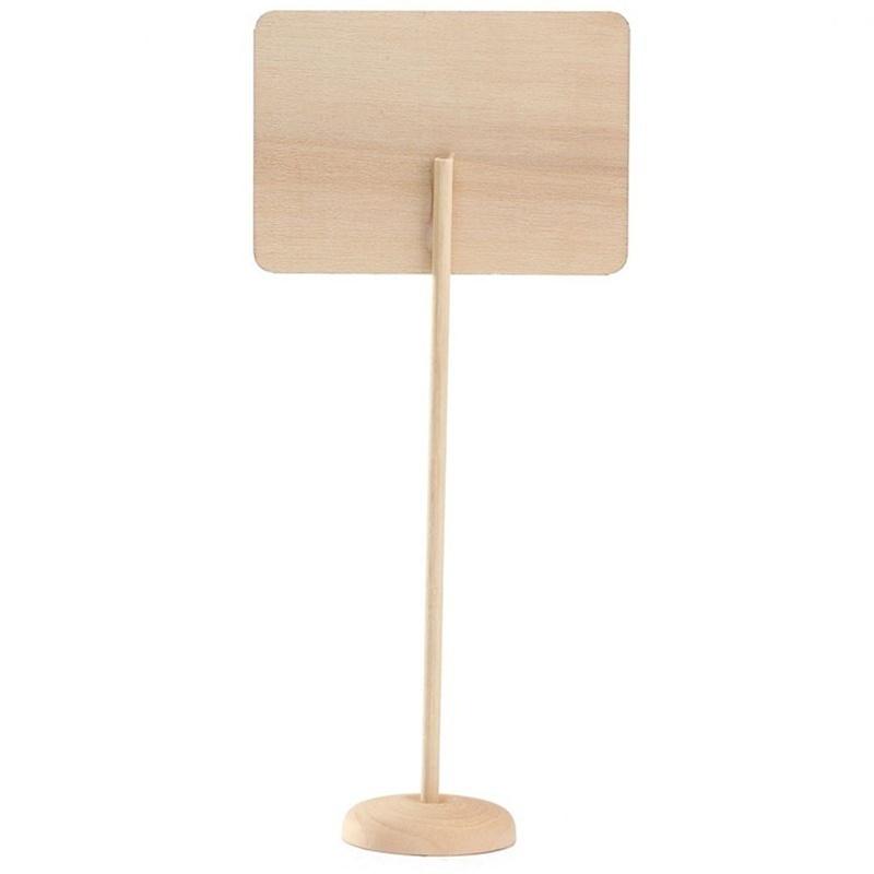 10Pcs Mini Tafel Tafel Wordpad Nachricht Hinweis Memo Board Halter Clip Home House Party