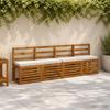 1 piece Bench Cushion VUGHT 100percent  Polyester White