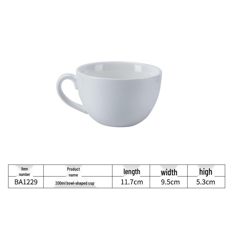 Zhishi European Style Ceramic Coffee Cup & Saucer Set