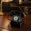 Miniatuur Vastelijntelefoon Oude Telefoon Ornamenten, Mini Retro Bureau Telefoon, Vintage Klassieke Nostalgische Decoratie Hars Decoratief Huis Kantoor Decor