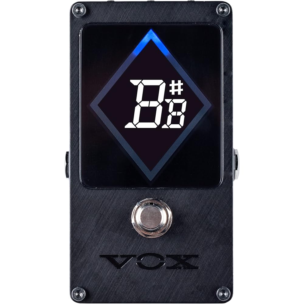 Vox VXT-1 Strobe Pedal Tuner ±0.02 Cent High Precision Tuning Visible Display