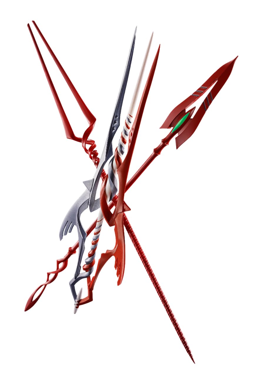 TAMASHII NATIONS Soul Nation Evangelion Set of Three Spears 30th Anniversary Metal Build Action Figure