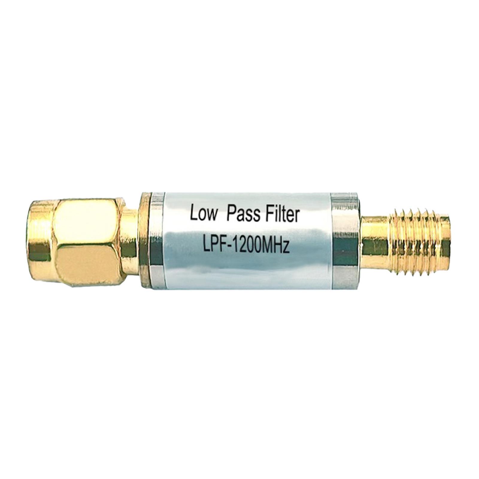 

Efficient Pass Filter for Devices Stable Signal Filtering Sound Filter Portable Designings Metal Filter 868/915/1200MHz 1200