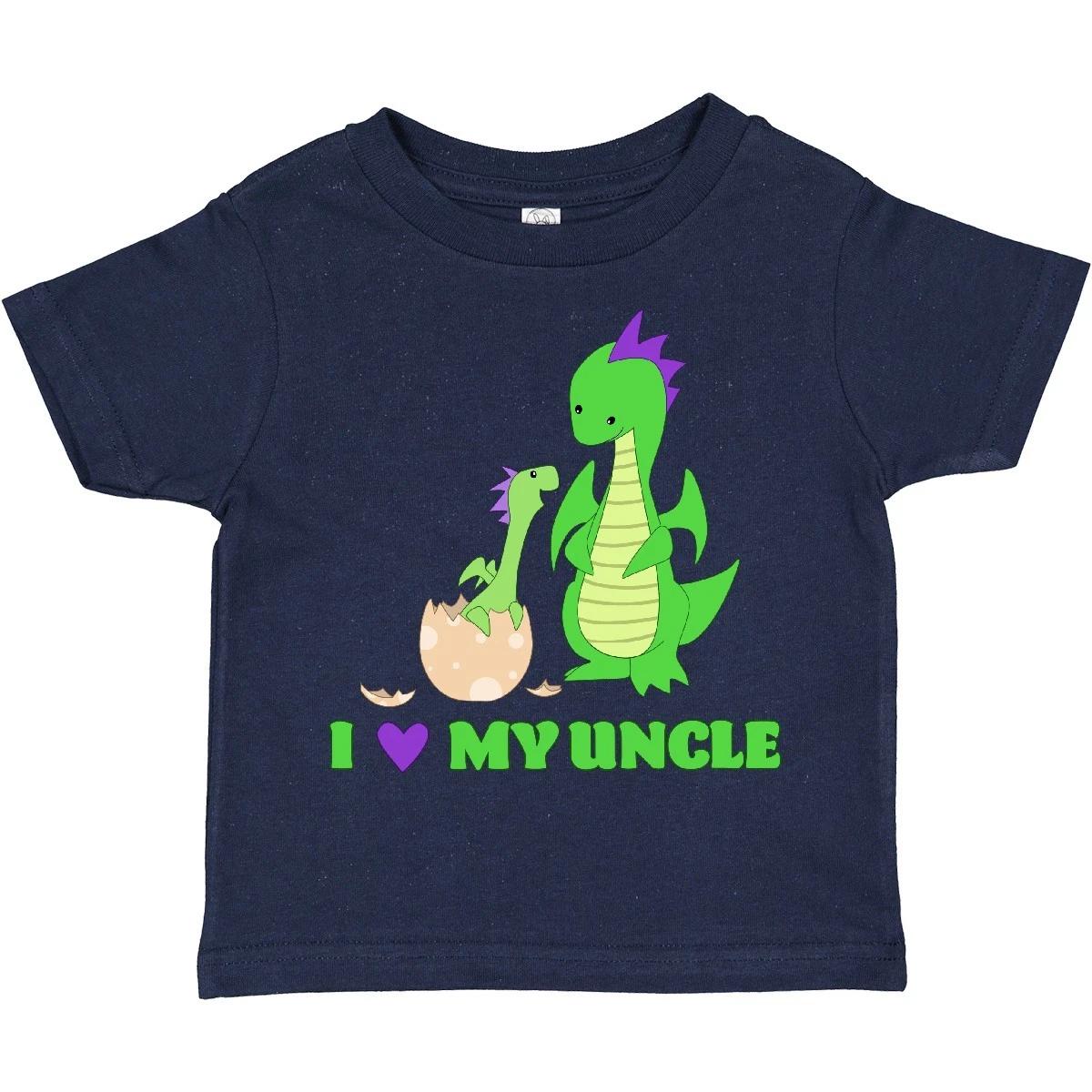 

Inktastic I Love My Uncle Toddler T-Shirt Family Dragons Hatchling Egg Cute Kid 160