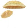 VidaXL Natural Beach Umbrella Hawaiian Style, Patio Sunshade, Sun Shelter, Garden Terrace Courtyard Umbrella 44547