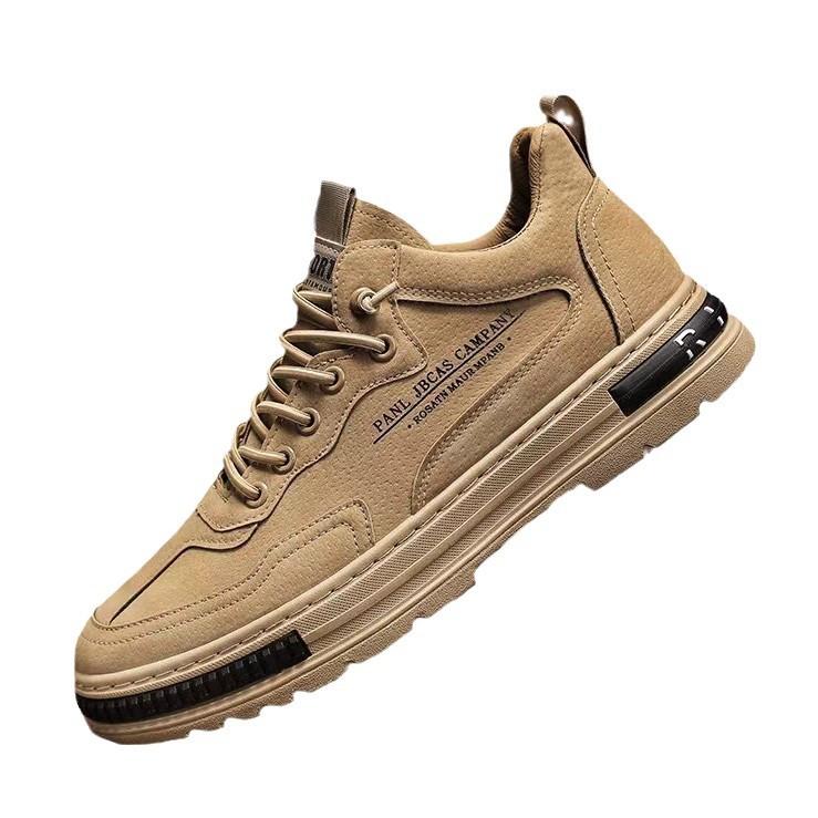 Autumn New Board Shoes Korean Version Casual Sports Shoes Versatile Kitchen Work Non-slip Men's Shoes Comfortable Warm Men's Board Shoes