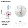 Charms Copper  Doll Bear Pendant Beads Fit Charms Plata  Original Bracelet Beads Women Jewellery Making