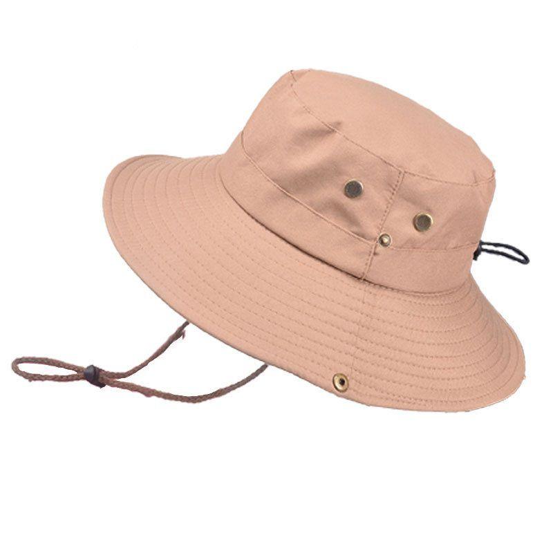 Stylish Boonie Bucket Hat Cap For Fishing Hunting Safari Sunproof And Windproof