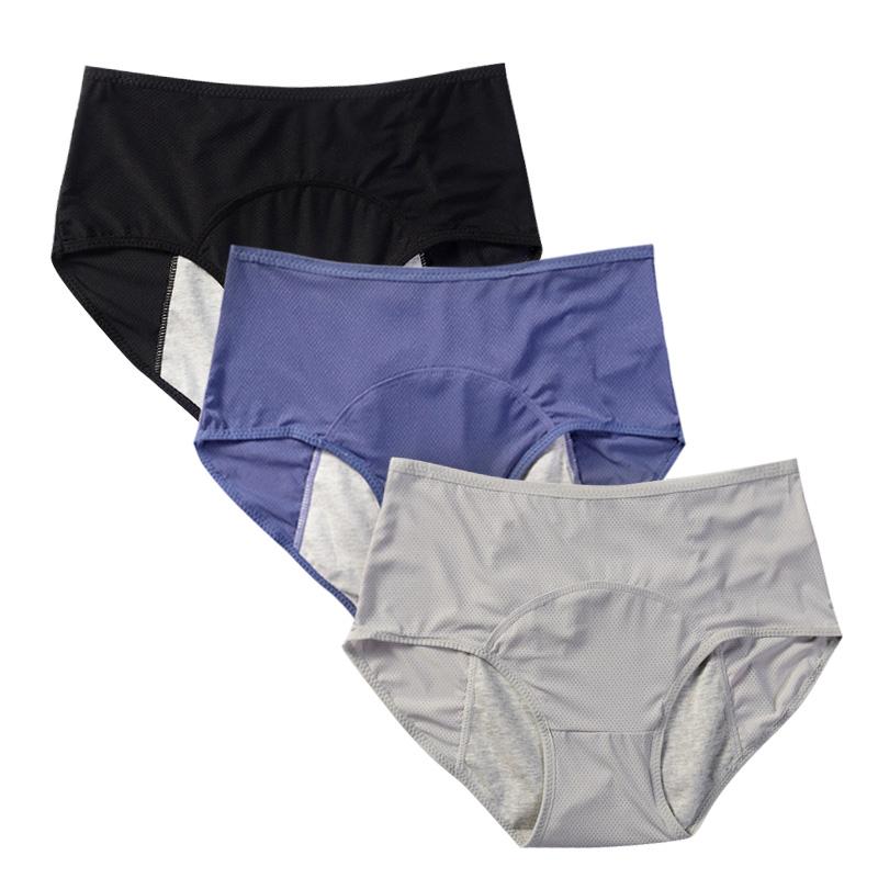 Dámské menstruační prodyšné kalhotky Antibakteriální Pohodlné Nepropustné kalhotky Fyziologické kalhotky