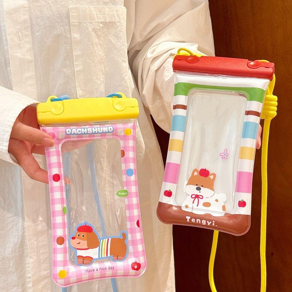Transparent Waterproof Mobile Phone Bag Mobile Phone Pouch Swimming