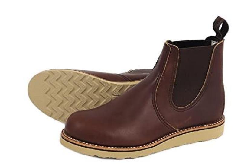 

REDWING CLASSIC CHELSEA Classic Chelsea Boots Amber STYLE Leather inches Amber Harness (Red Wing) Harness NO.3190 8,5