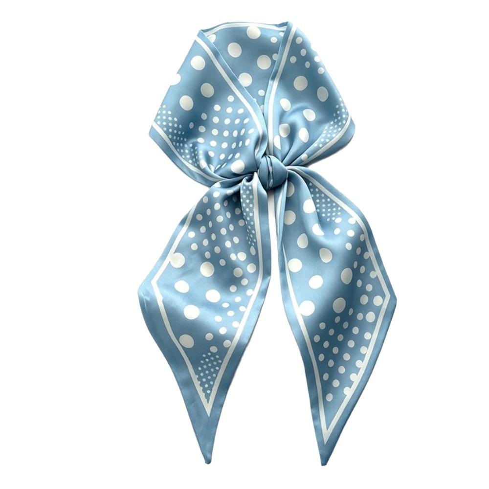 Polka Dot Print Women Scarf Long Length Skinny Scarf Fashion Neckerchief  For Women Style-6