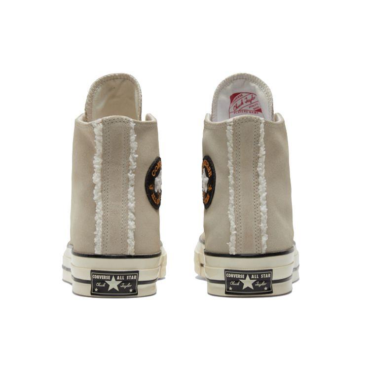 Converse Chuck Taylor Hi Retro High-Top Canvas Sneakers Unisex Sneakers Light-Gray Khaki 172497C