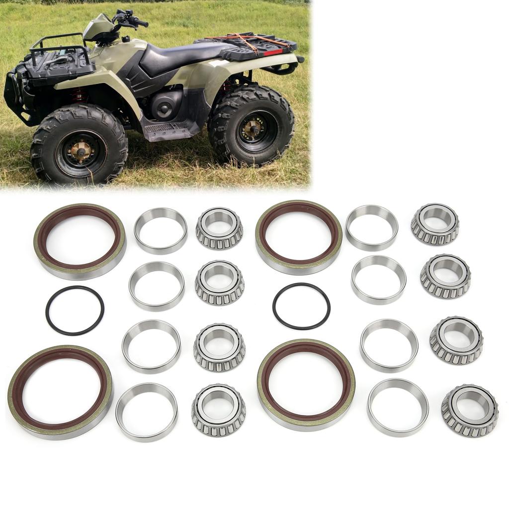Vorderrad-Lager mit Dichtungen Kit 3554506 Ersatz für Polaris Sportsman Worker Ranger Big Boss