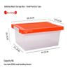 Children's Magnetic Tile Storage Box for Building Blocks & Programming Schools