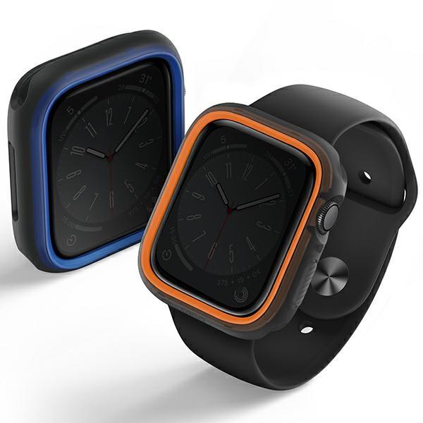 Uniq Etui Moduo Apple Watch Series 4/5/6/7/8/9/Se/Se2 44/45Mm Pomarańczowy-Niebieski/Orange-Blue
