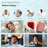 Sleep Pillow Cervical Traction Device Red Light Hot Compress Neck Shoulder Massage Cushion Relax Neck Muscles