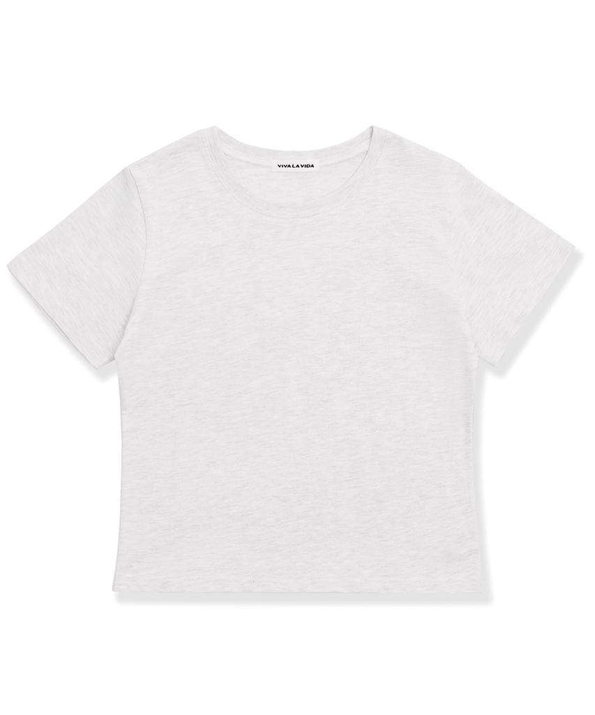 Bibalabida Slim Crop Short Sleeve T-Shirt
