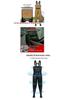 2025 Durable Non-slip Waterproof Fishing Waders - Thickened Full Body Rain Bib Pants for Men & Women.