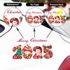 2025 Christmas Auto Decals Holiday Atmosphere Stylish Santa Claus Car Stickers Car Decorations Accessories For SUV RV Motorcycle