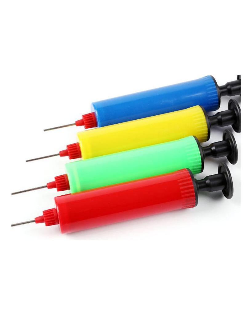 Inflator Hand Air Pump Needle Ball Adapter Football Basketball Random Color