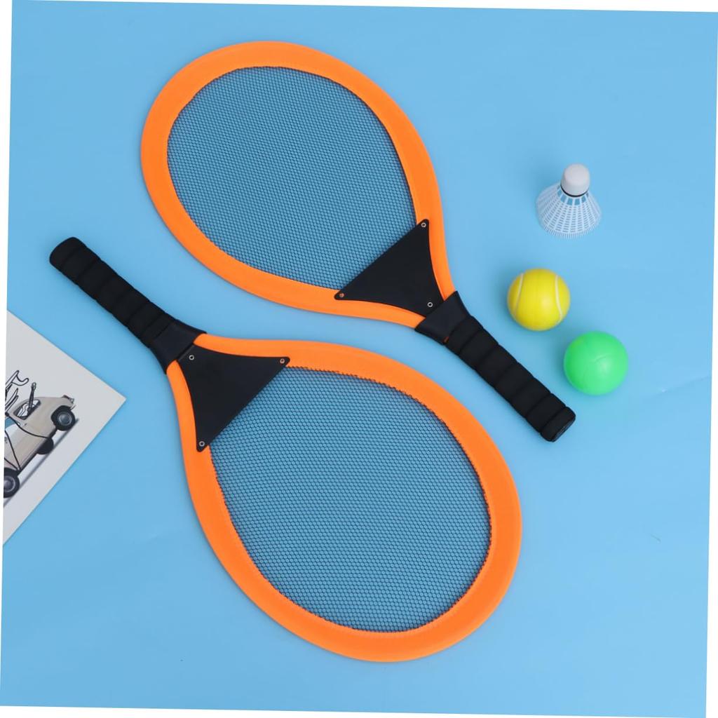 LIOOBO Badminton Racket Set for Kids, Lightweight, Includes 2 Rackets, Tennis Rackets, Perfect for Beginners, Perfect for Parent-Child Outdoor Sports
