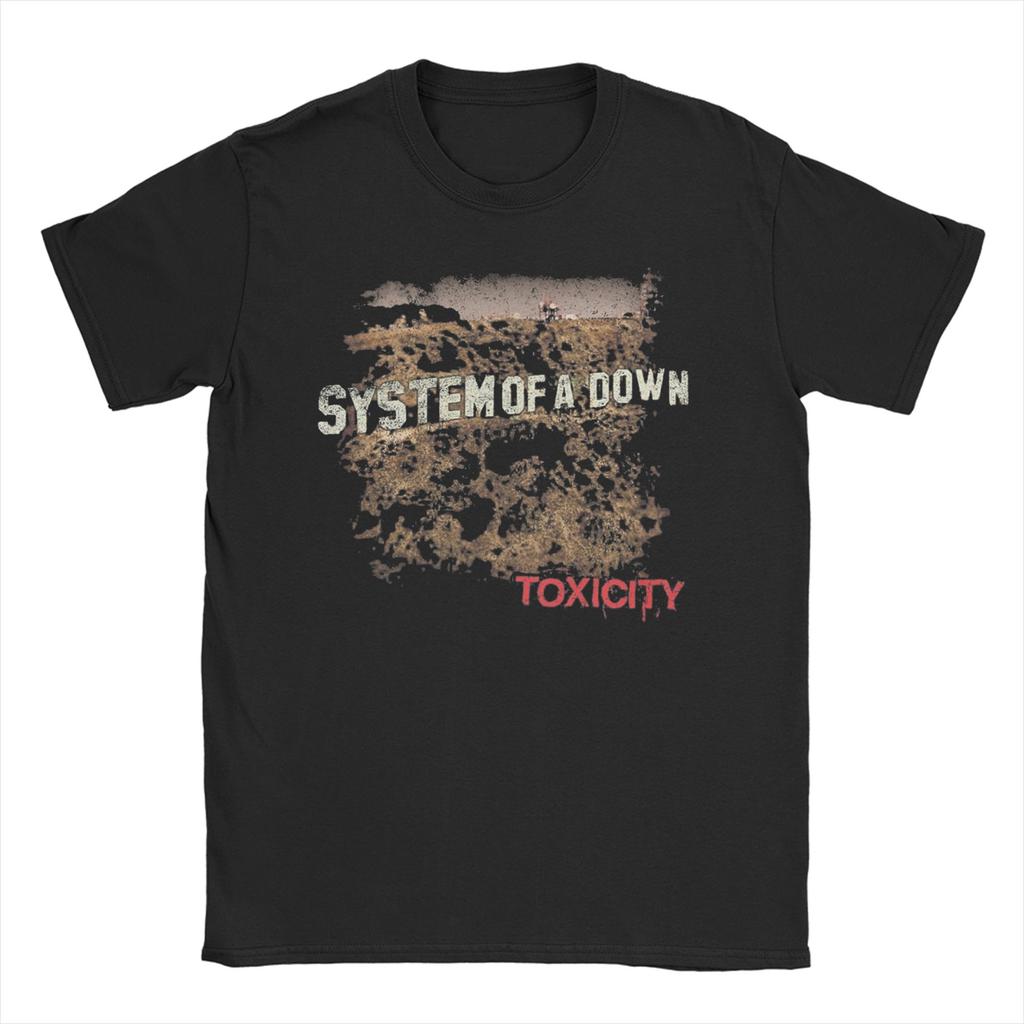 Proud Band System Of A Down for Men Women T Shirt Metal Music Tee Shirt Short Sleeve Crew Neck TShirt 100 Cotton Clothes