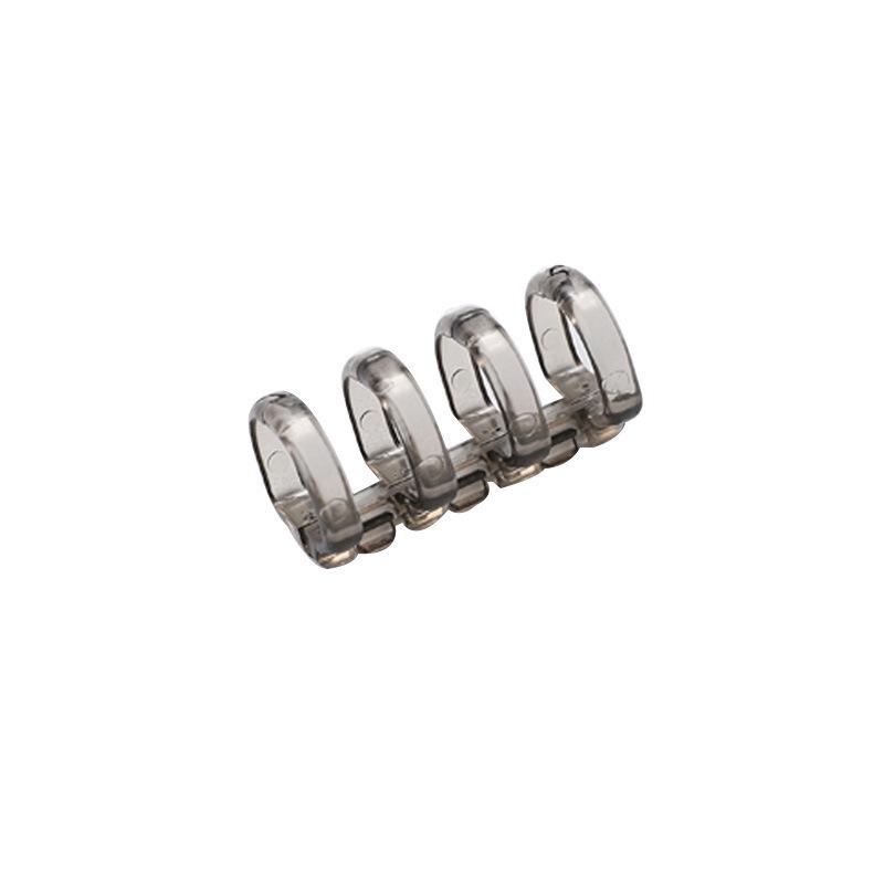 4-Hole Clear Loose-Leaf Binder Rings DIY Binding Tool